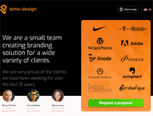 Tablet Screenshot of lemo-design.com